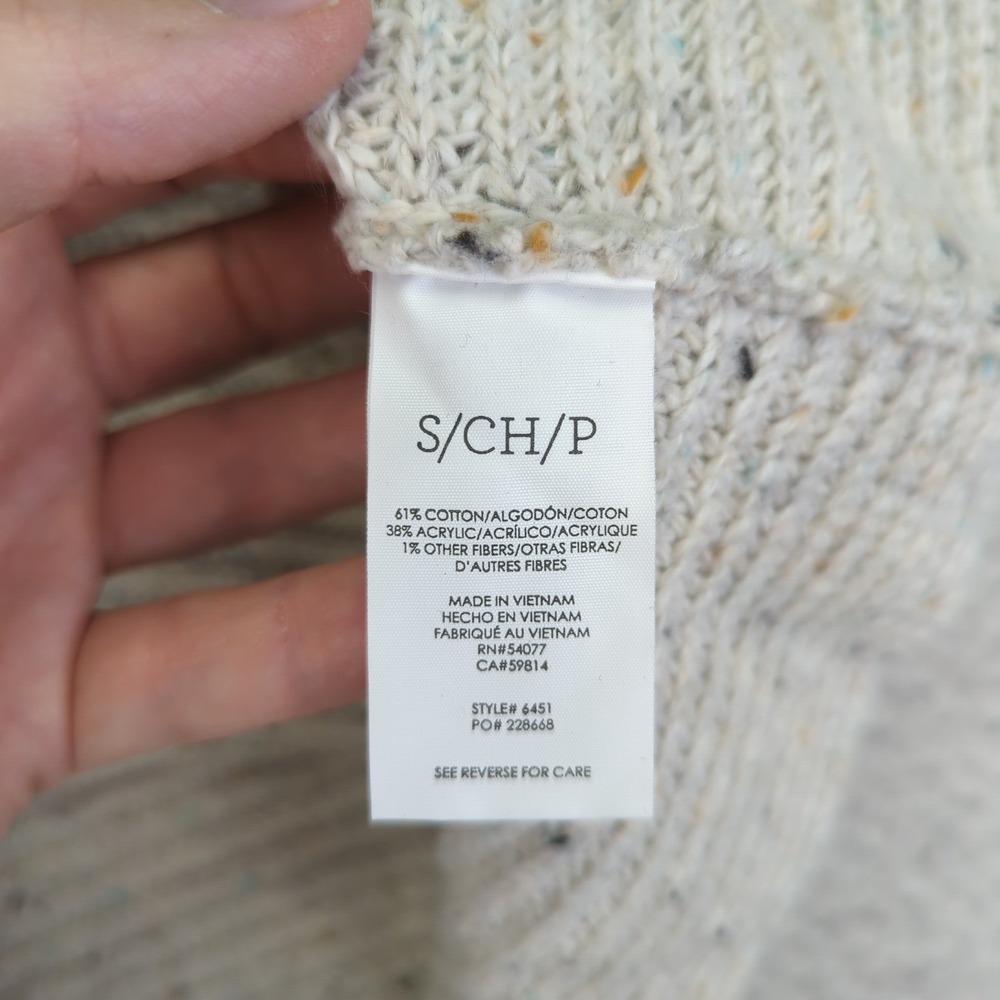 Cabi Womens Sweater‎ Knit Pullover Multicolor Textured Long Sleeve Size Small S - Picture 7 of 9